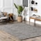 Nuloom Alessi Solid Farmhouse Cotton Area Rug 6ft JASG01C-S606 - alternate 1